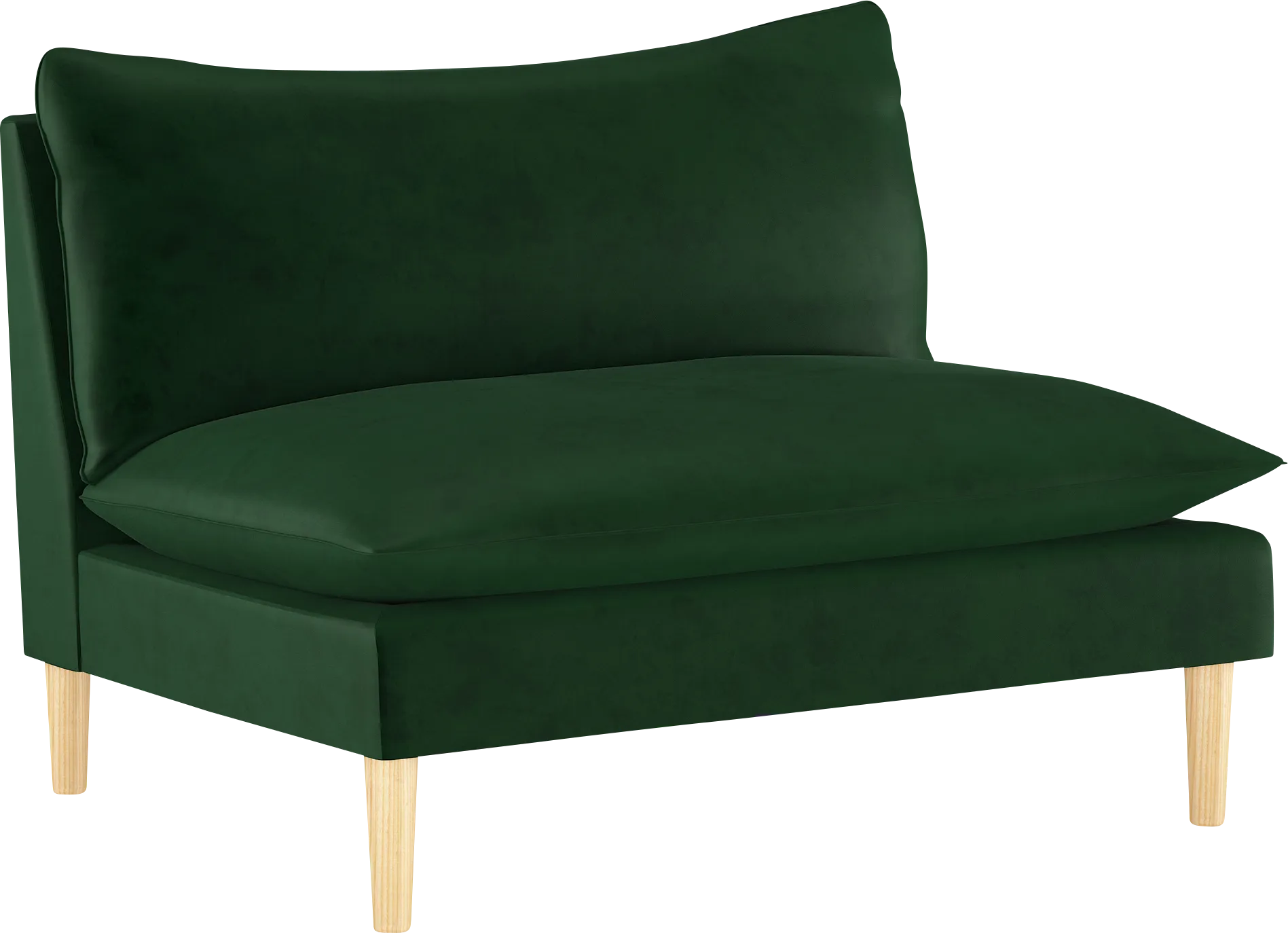 Deep Forest Emerald Settee - Thumbnail - Image 1