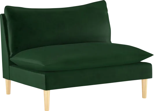 Deep Forest Emerald Settee