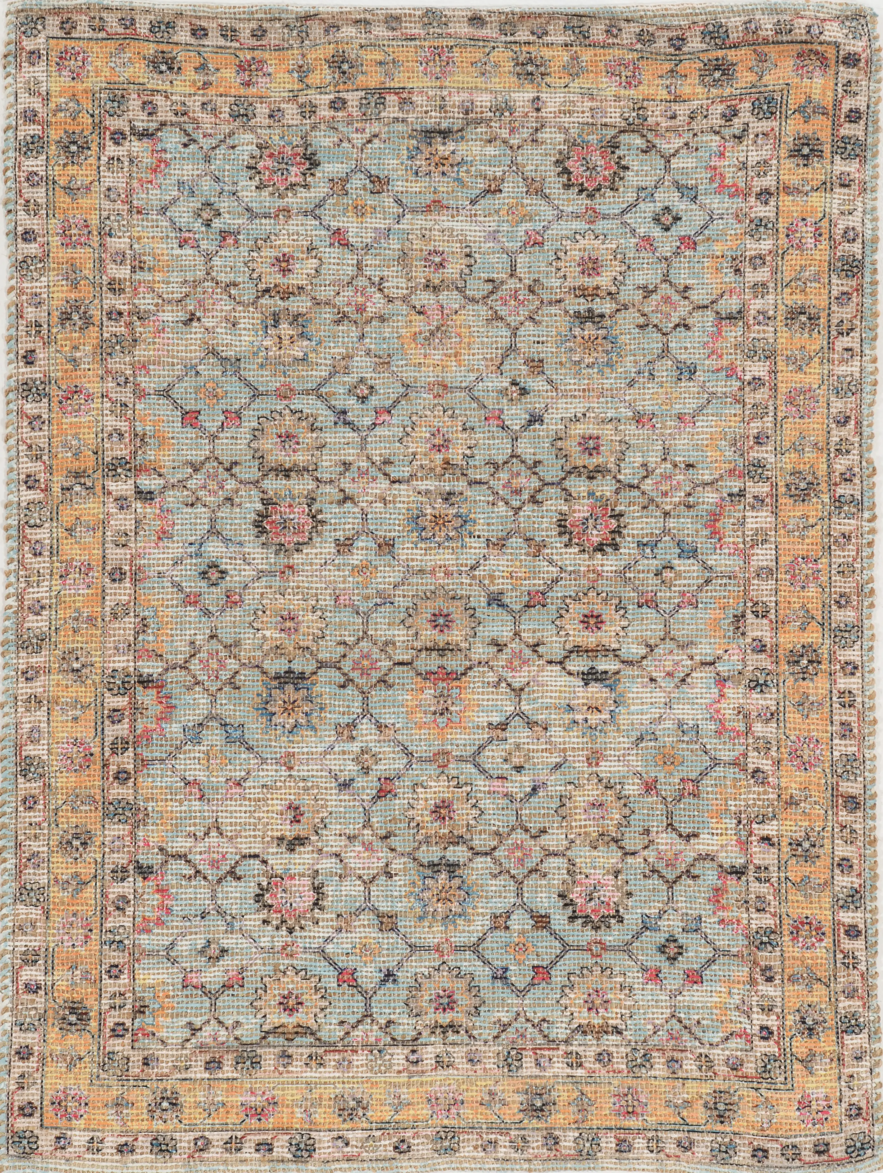 Kids Fleamarket Gem Beige 5' x 7' Rug - Thumbnail - Image 1