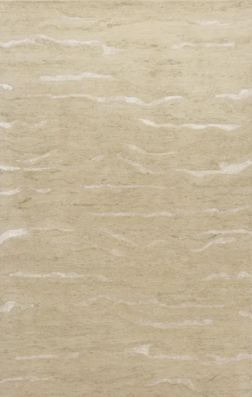 Dune Elements Beige 5' x 7' Rug