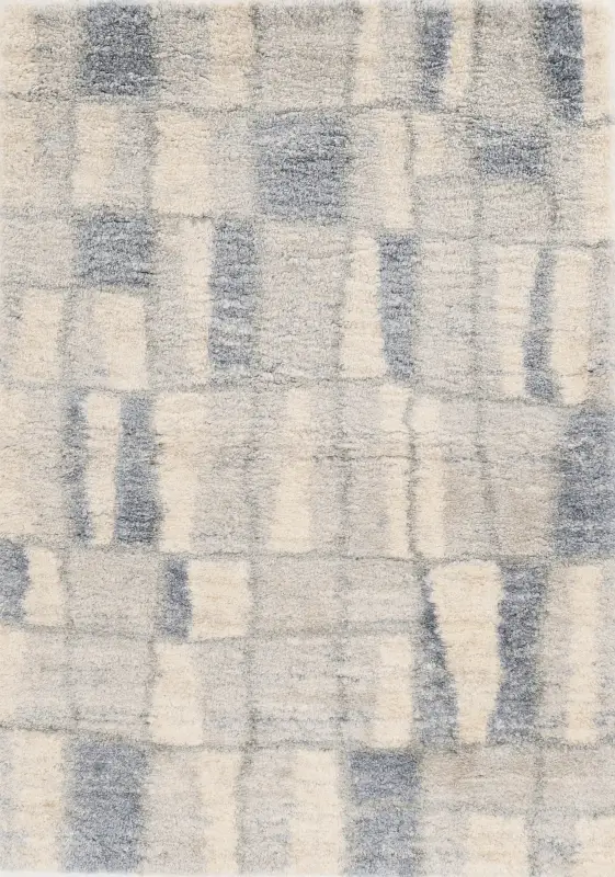 Kids Geo Scribble Ivory 5'3" x 7'7" Rug