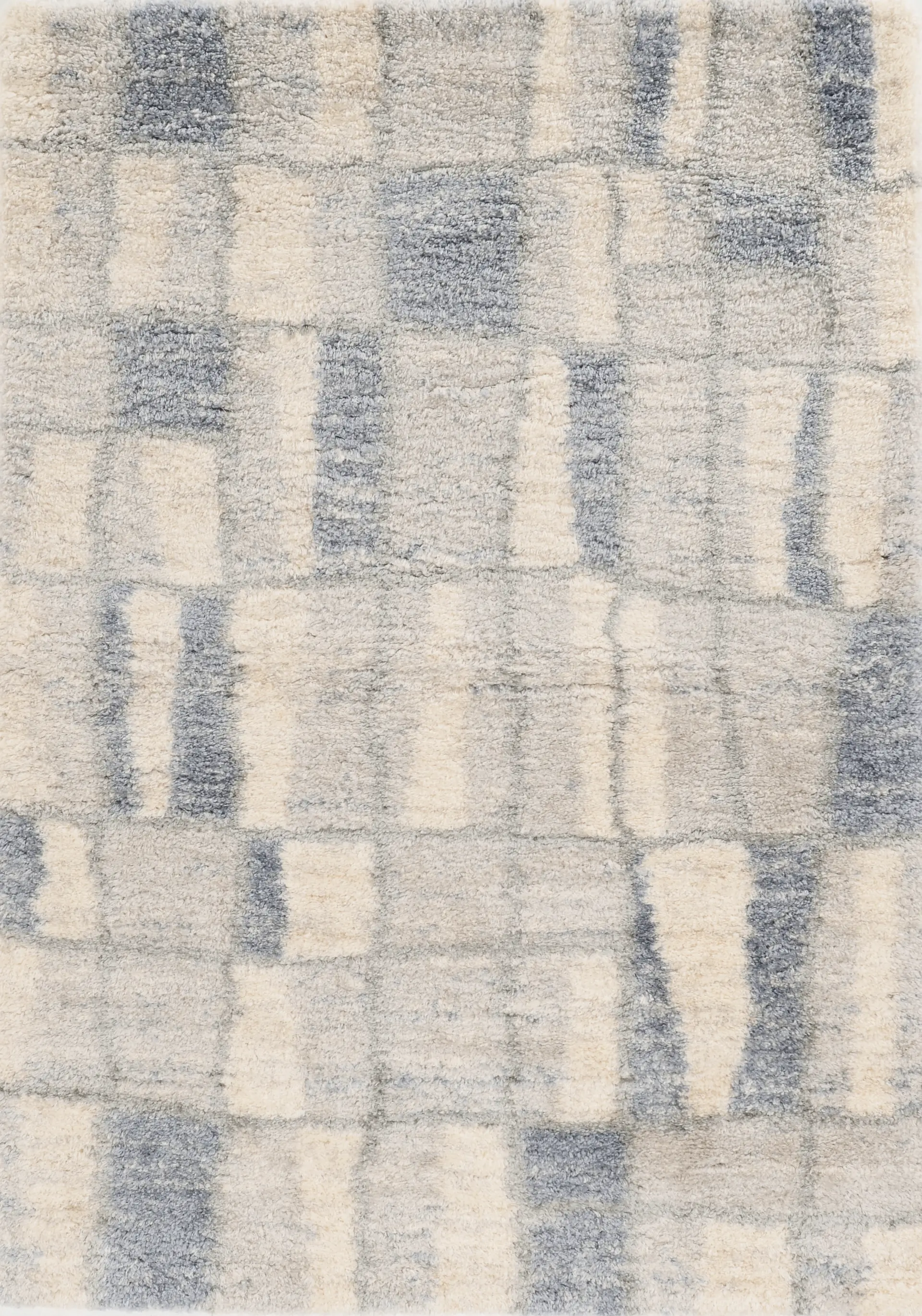 Kids Geo Scribble Ivory 5'3" x 7'7" Rug