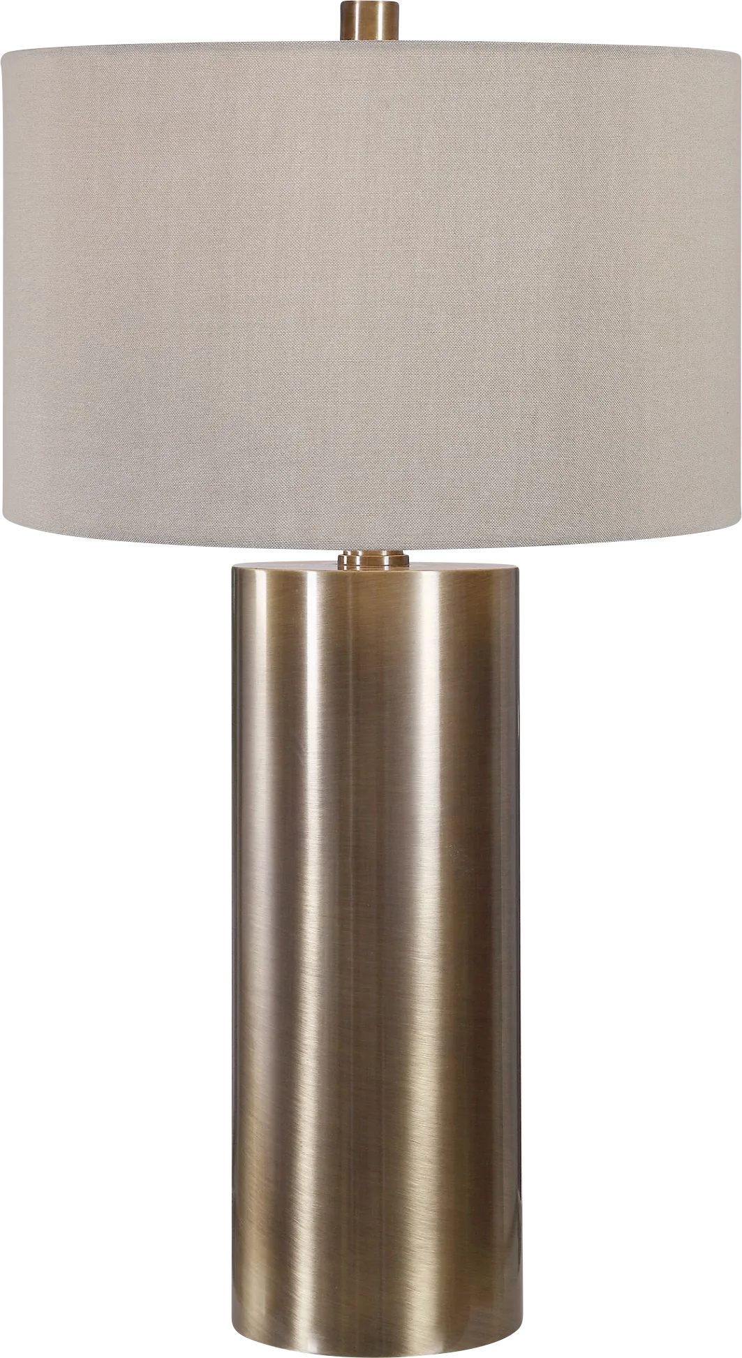 Hawk Court Brass Lamp