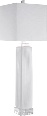 Hitching Post Lane White Lamp