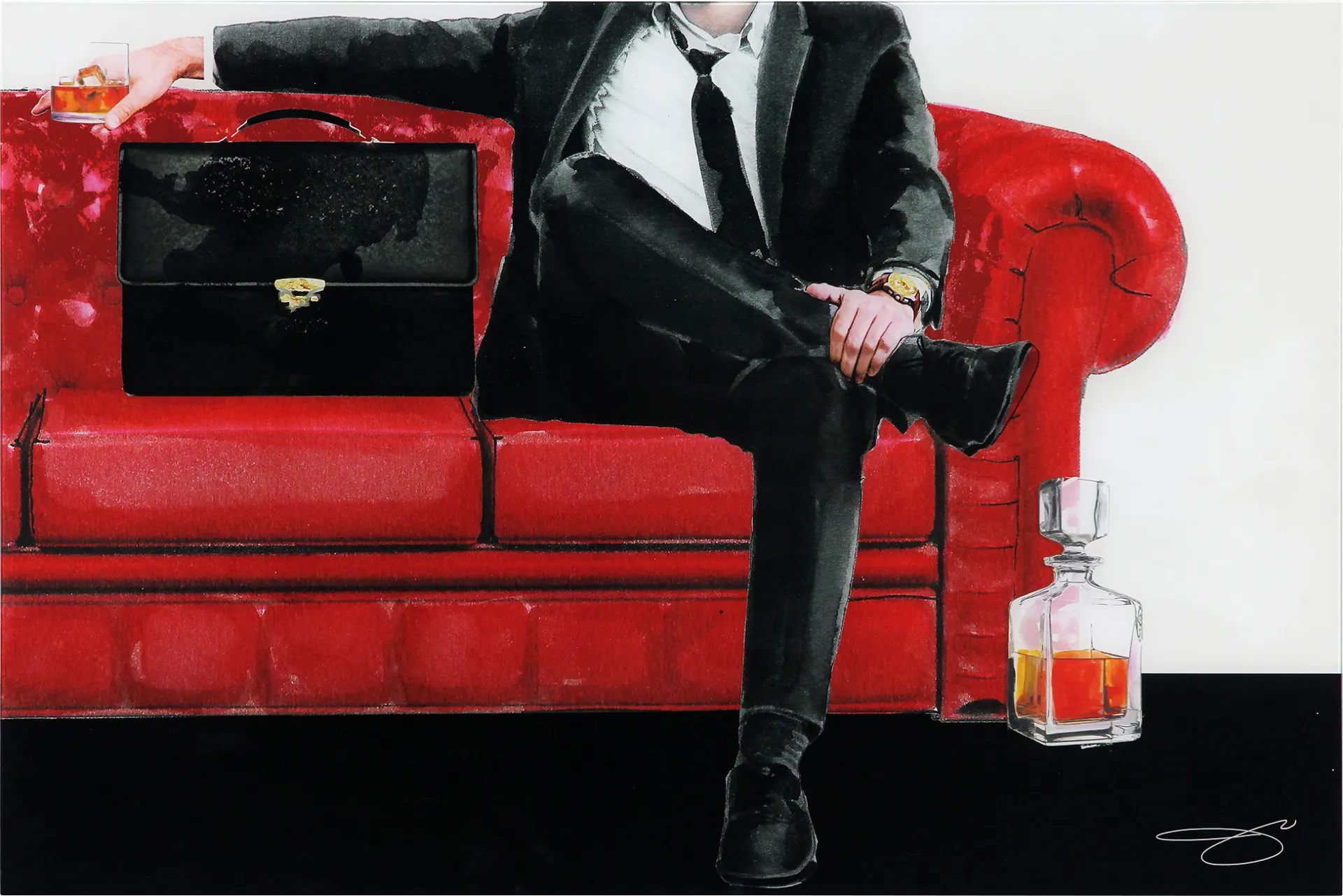 Waiting For A Date II Artwork - Image 1