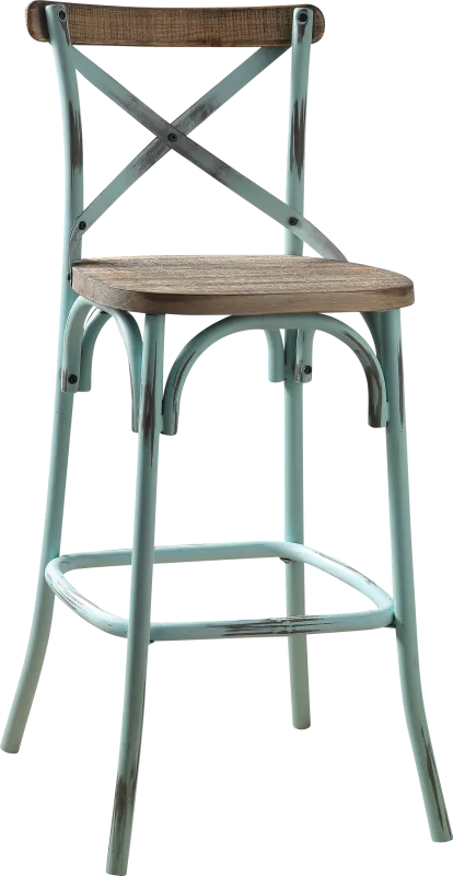 Winhall Sky Blue Barstool