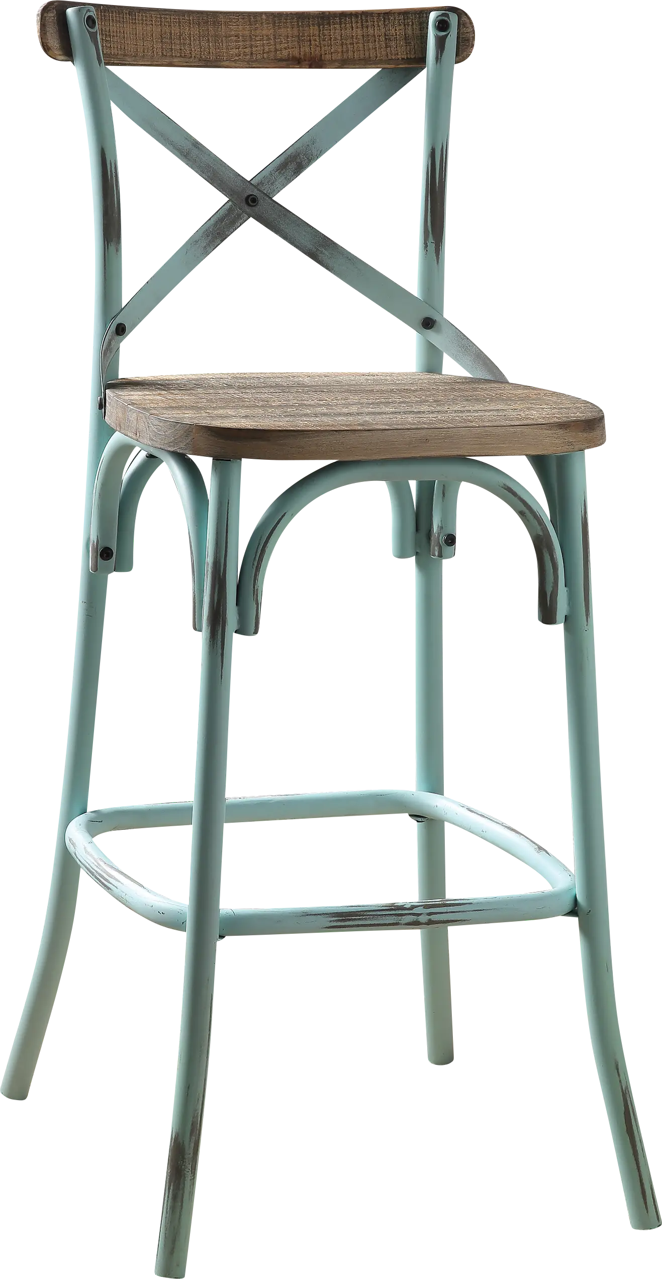 Winhall Sky Blue Barstool