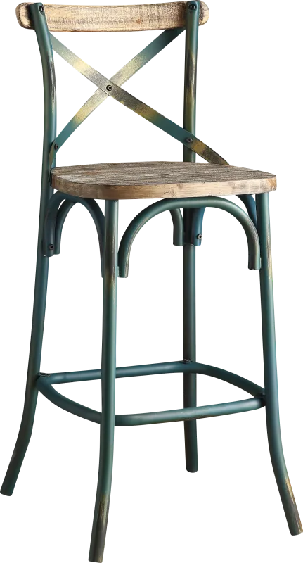 Winhall Turquoise Barstool