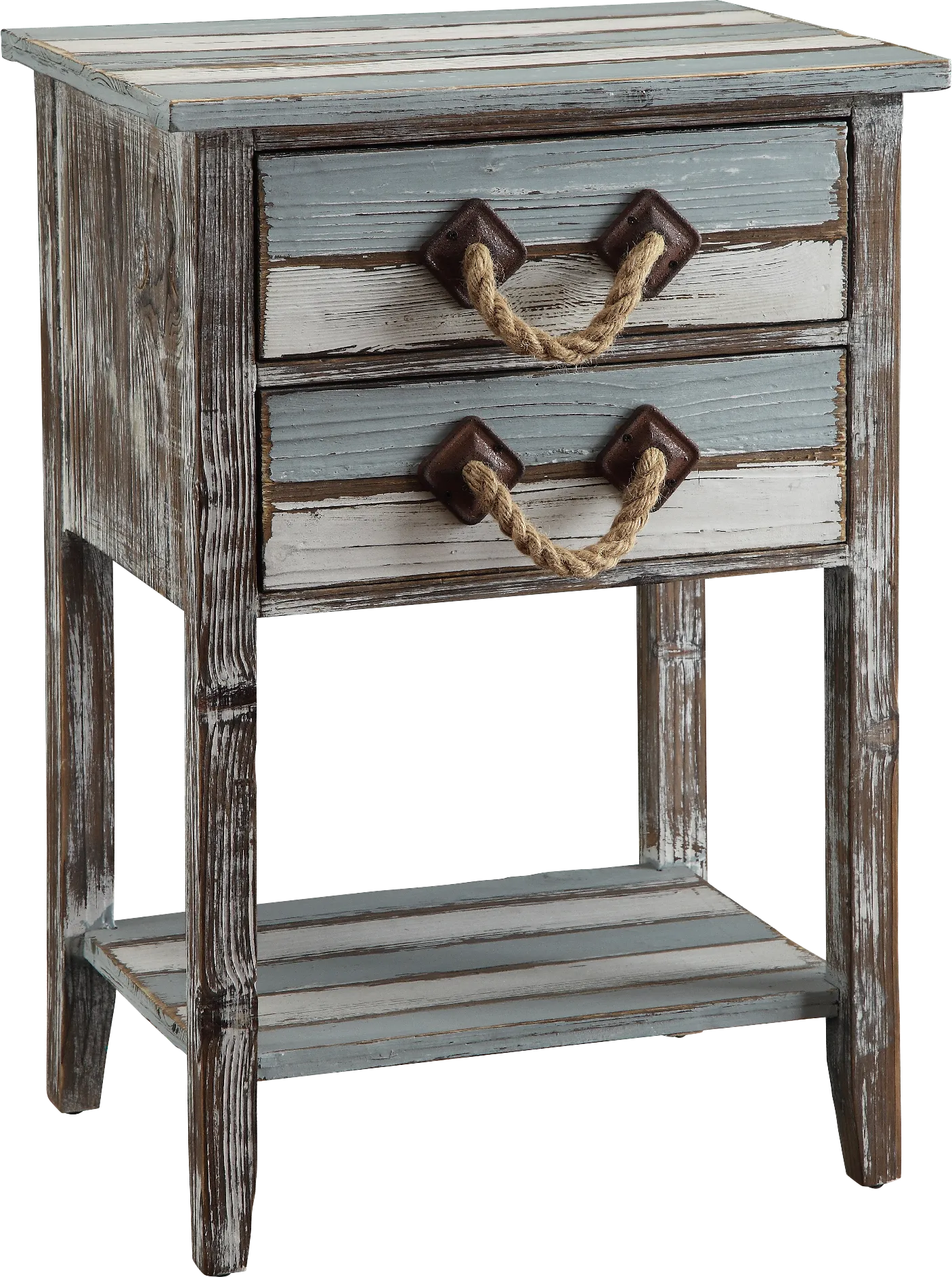 Bynam Bay Blue Accent Table - Image 1