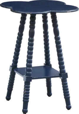 Loverna Blue Accent Table