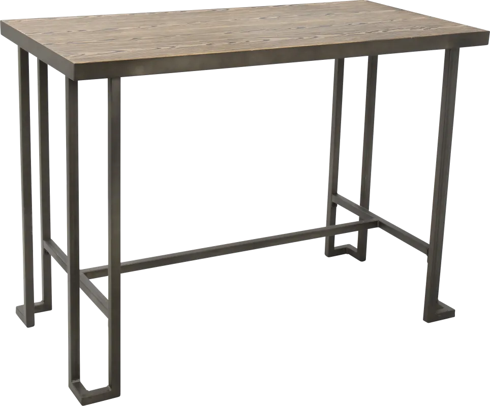 Rutland Brown Counter Height Table
