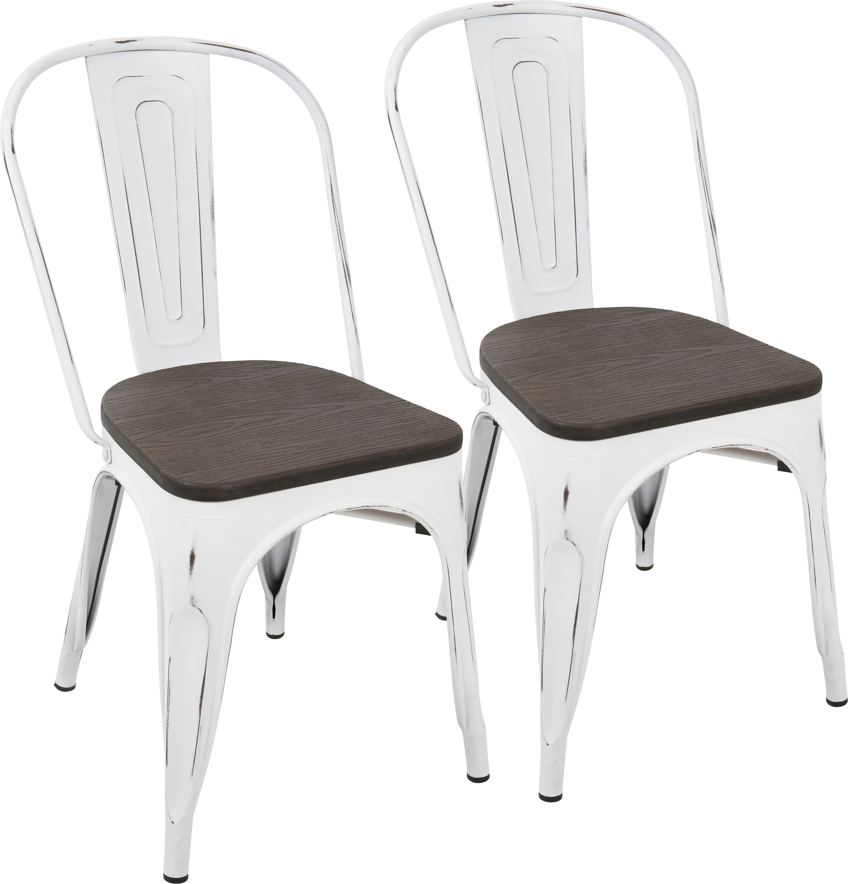 Aldersyde White Dining Chair (Set of 2) - Thumbnail - Image 1