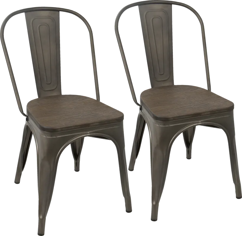 Aldersyde Espresso Dining Chair (Set of 2)