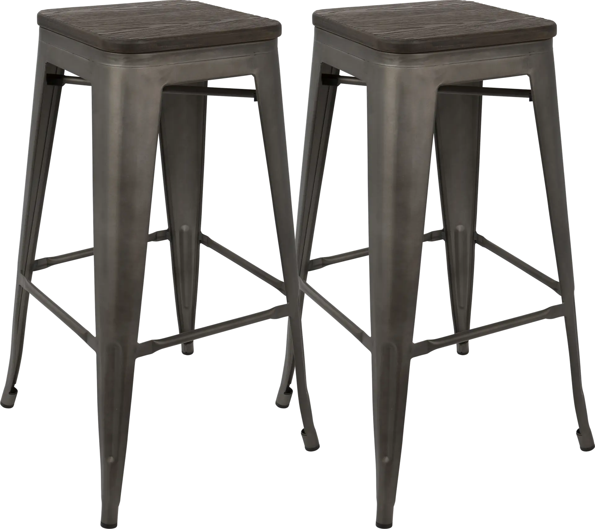 Aldersyde Espresso Barstool (Set of 2)