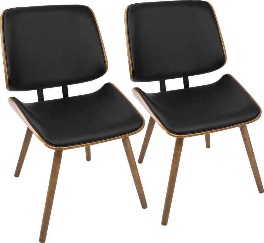 Leverett Black Dining Chair (Set of 2)