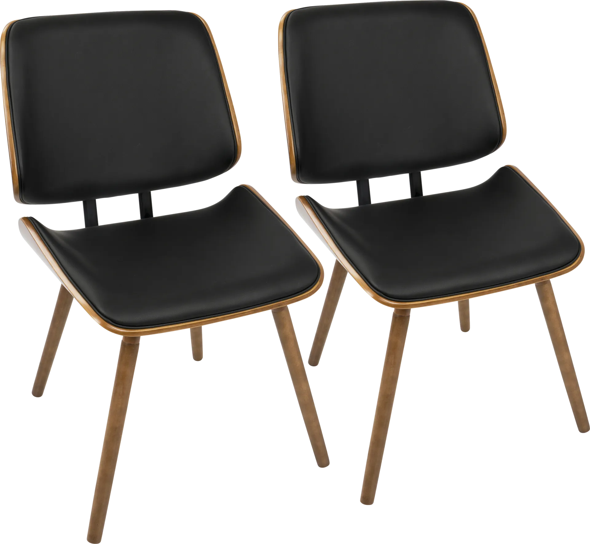 Leverett Black Dining Chair (Set of 2) - Image 1