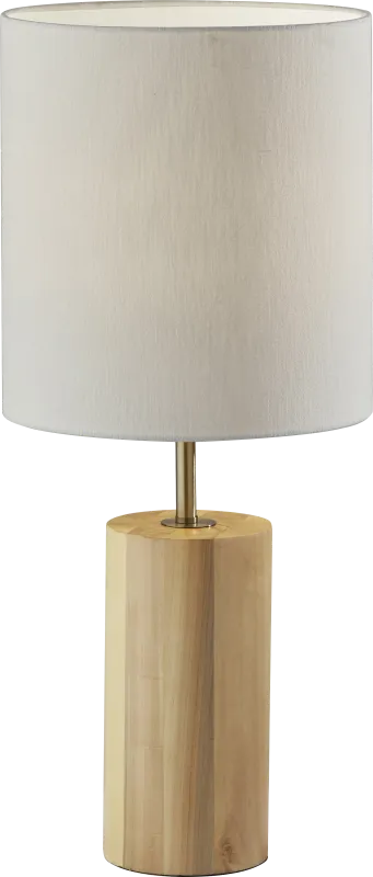Canyon Cove Oak Lamp