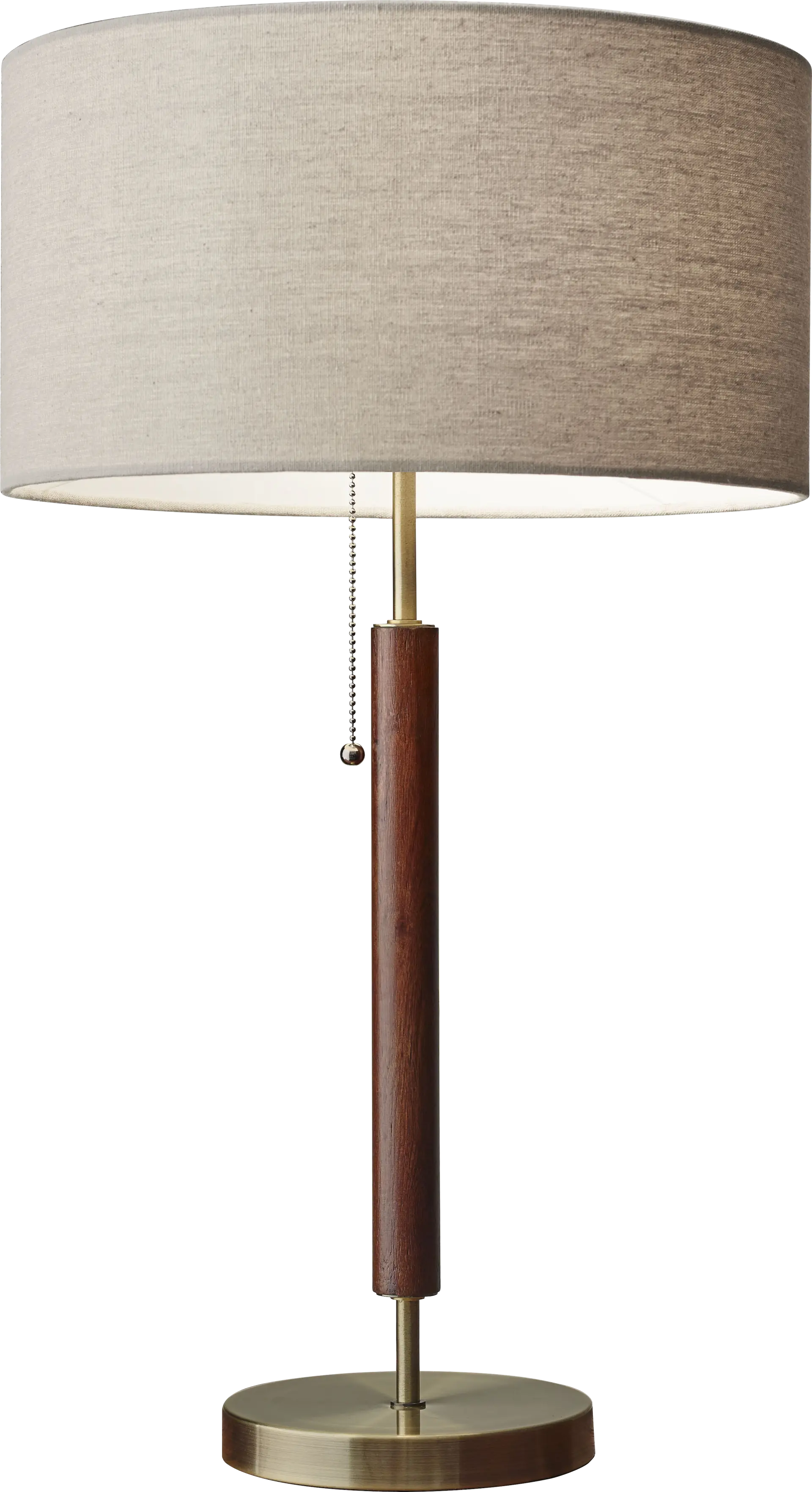 Landmark Lane Walnut Lamp