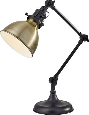 Lakeside Circle Bronze Lamp