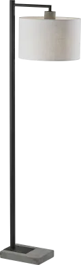 Expedition Lane Black Floor Lamp