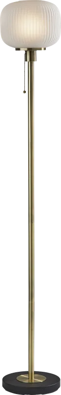 Julia Lane Brass Torchiere
