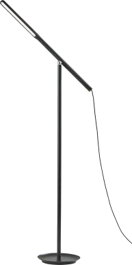 Keystone Court Black Floor Lamp