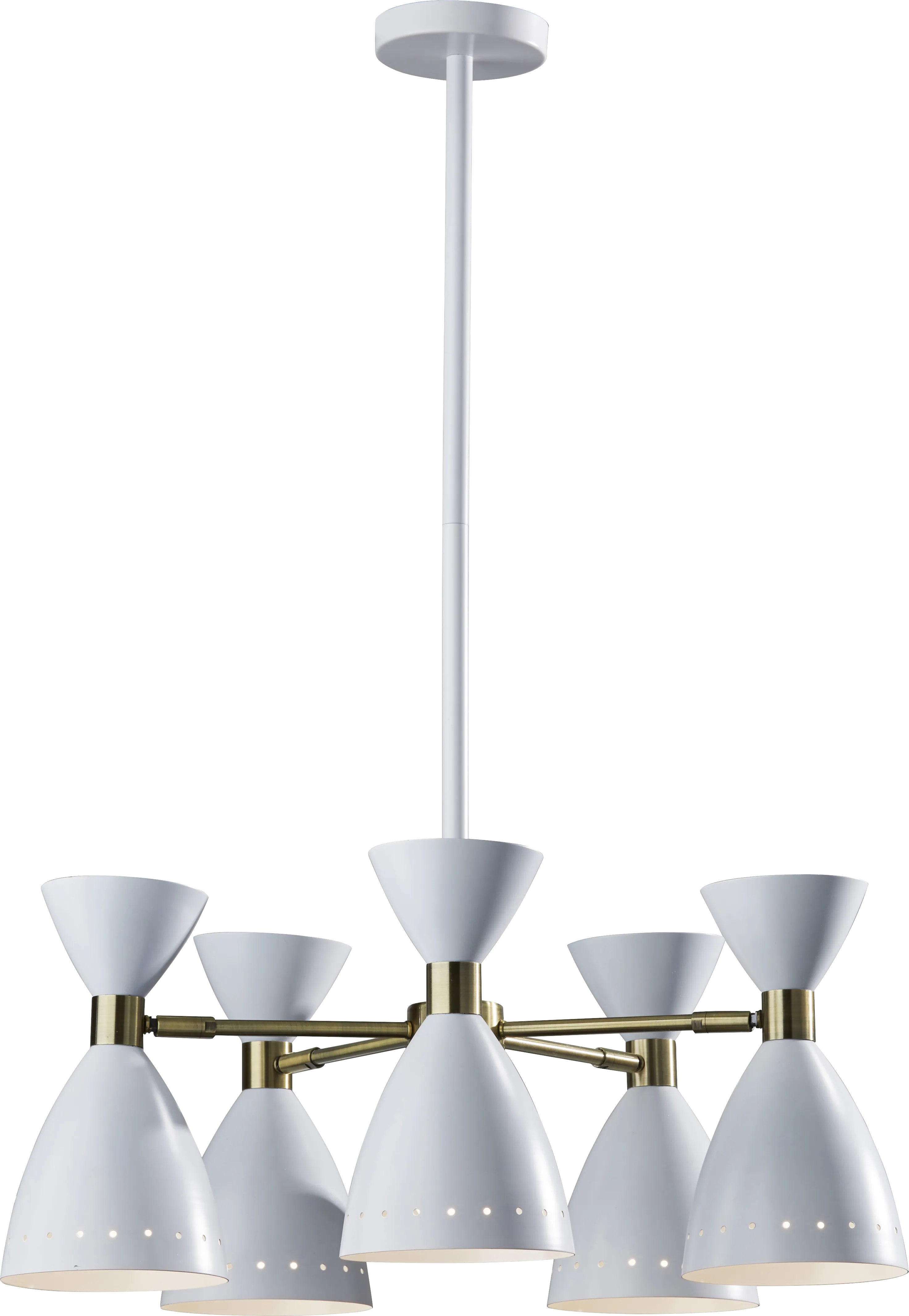 Jules Drive White Pendant - Thumbnail - Image 1