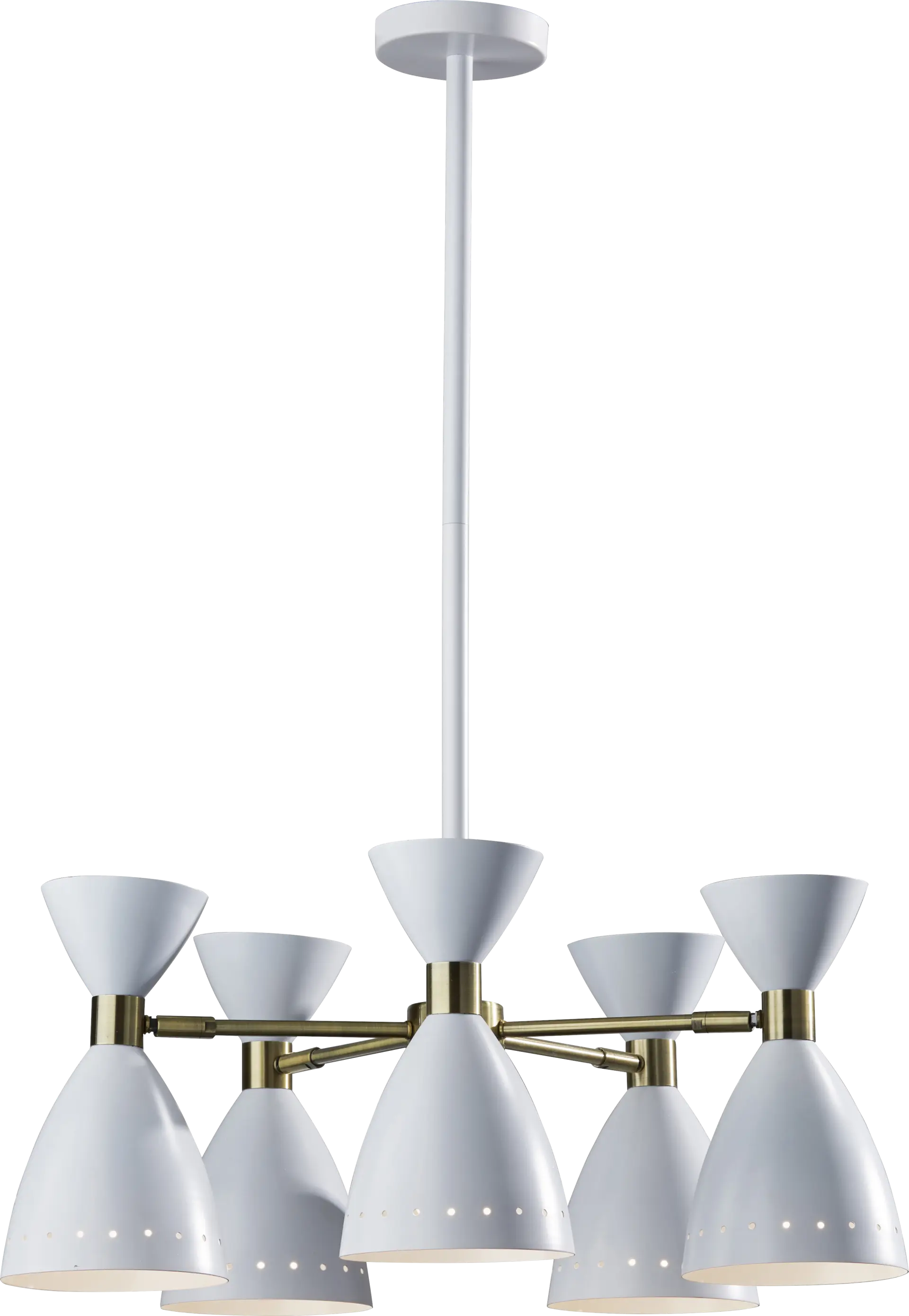 Jules Drive White Pendant