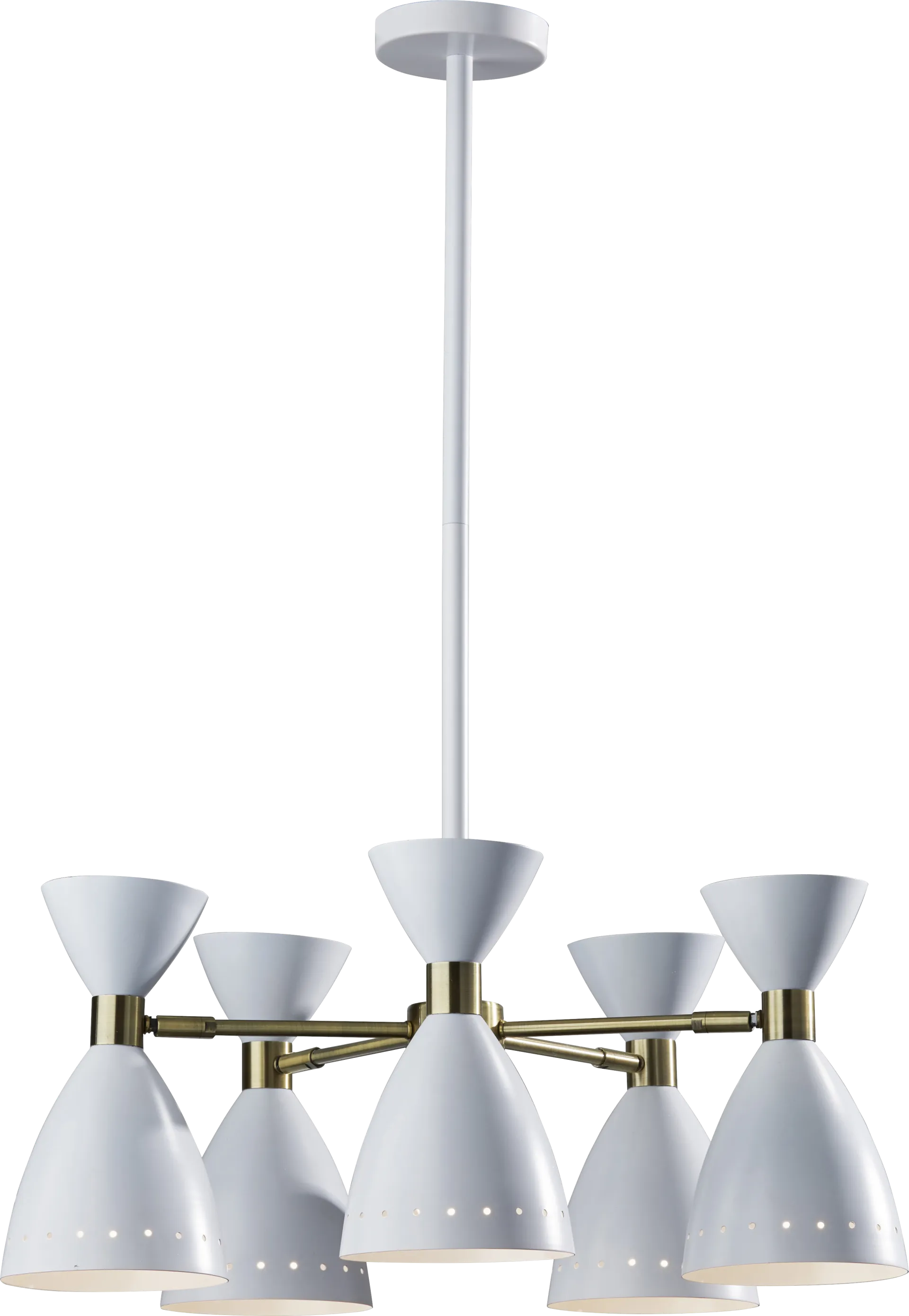 Jules Drive White Pendant - Image 1