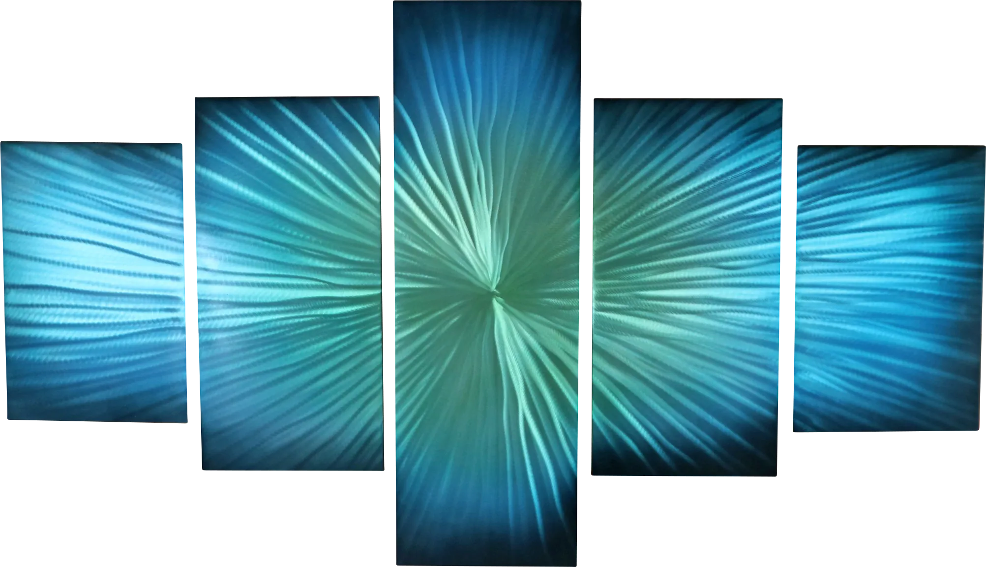 Tamina Navy Wall Decor, Set of 5 - Thumbnail - Image 1