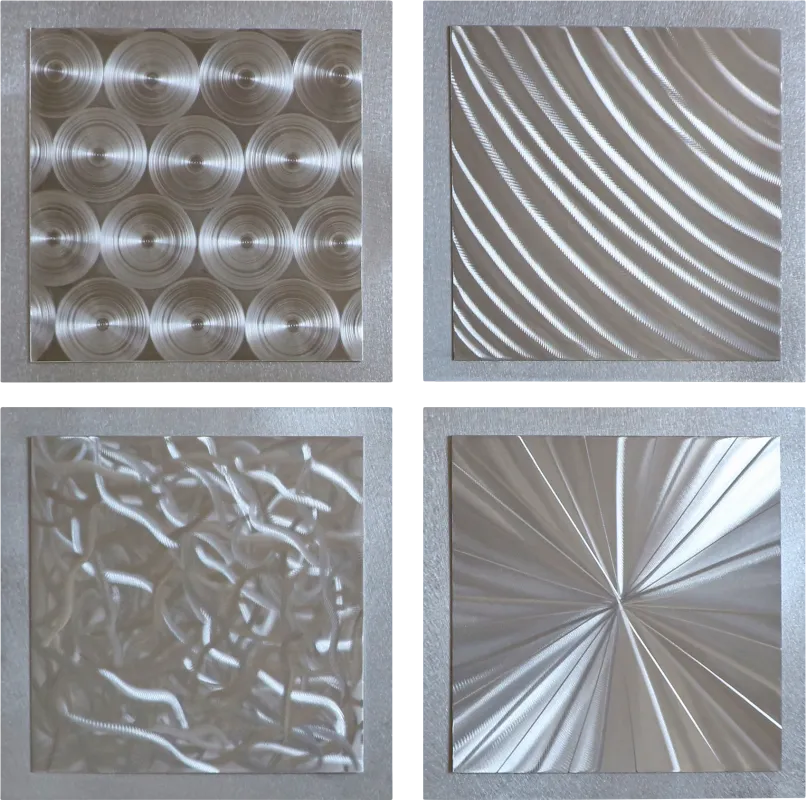 Silvya Brown Wall Decor, Set of 4