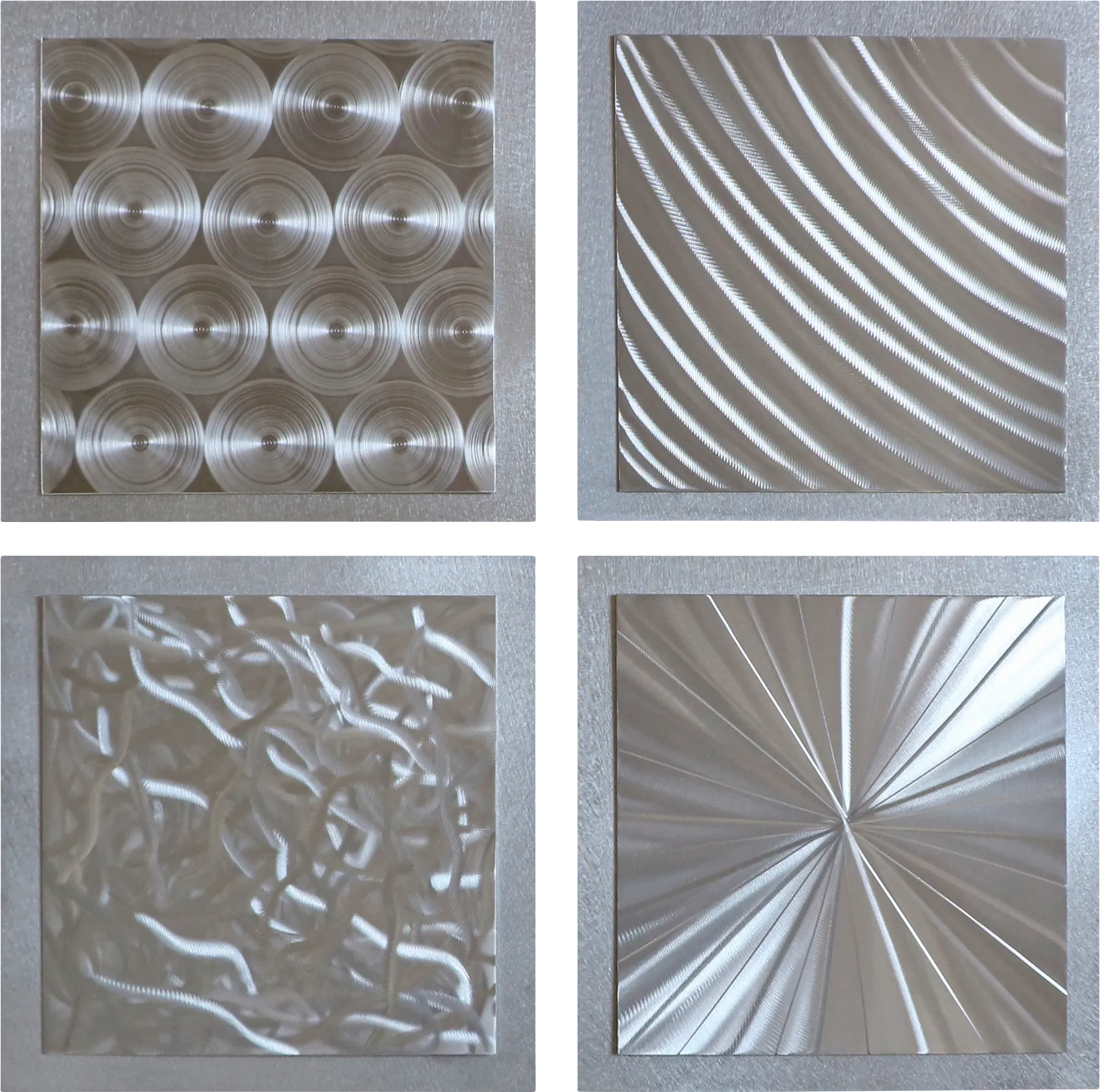 Silvya Brown Wall Decor, Set of 4 - Image 1