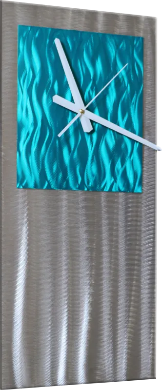 Raynell Teal Clock