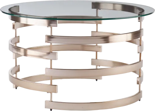 Bryden Gold Cocktail Table