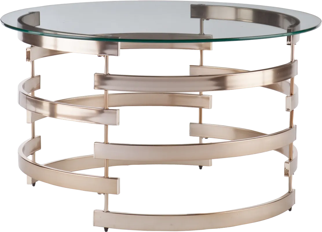 Bryden Gold Cocktail Table