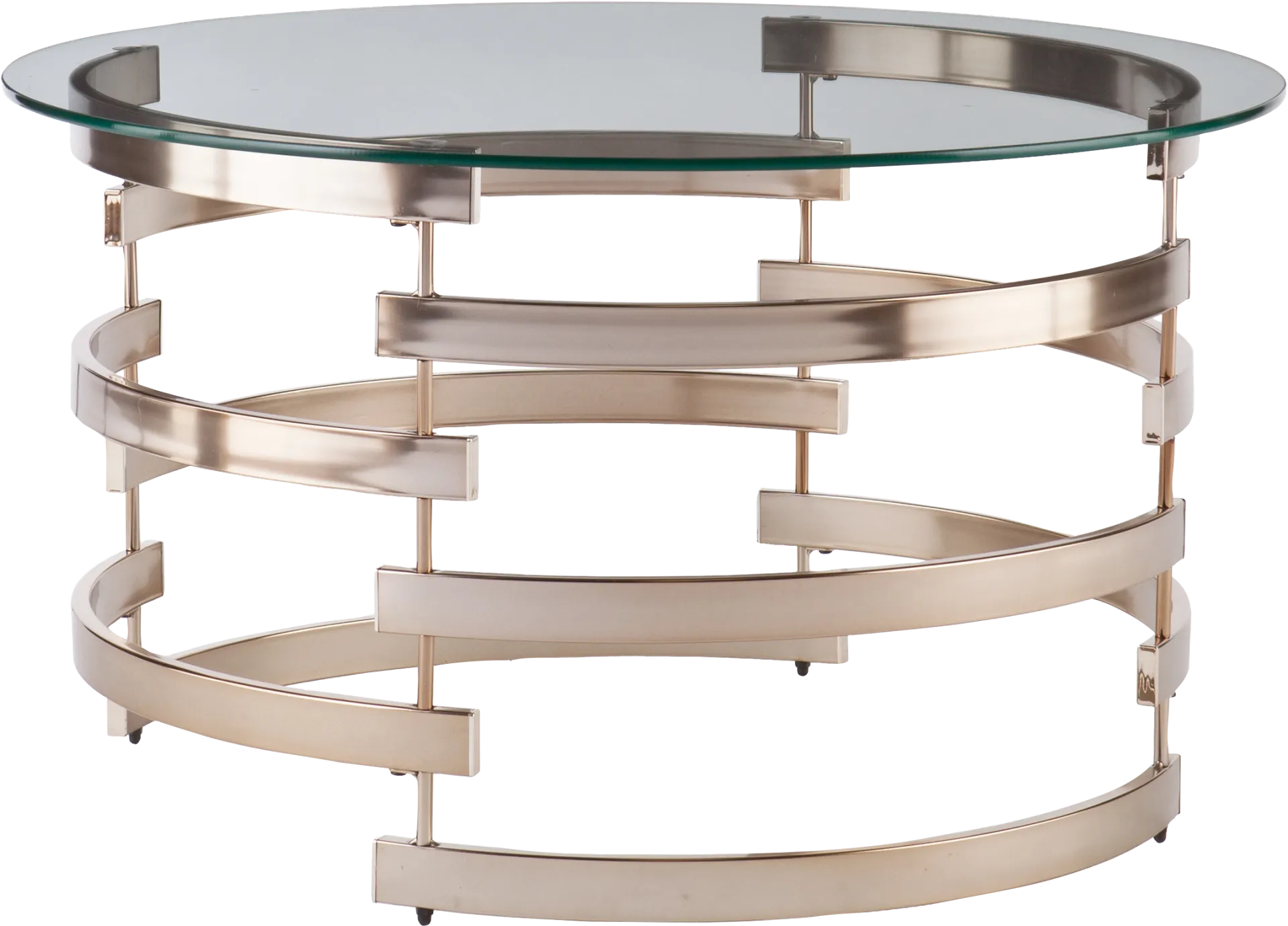 Bryden Gold Cocktail Table - Image 1