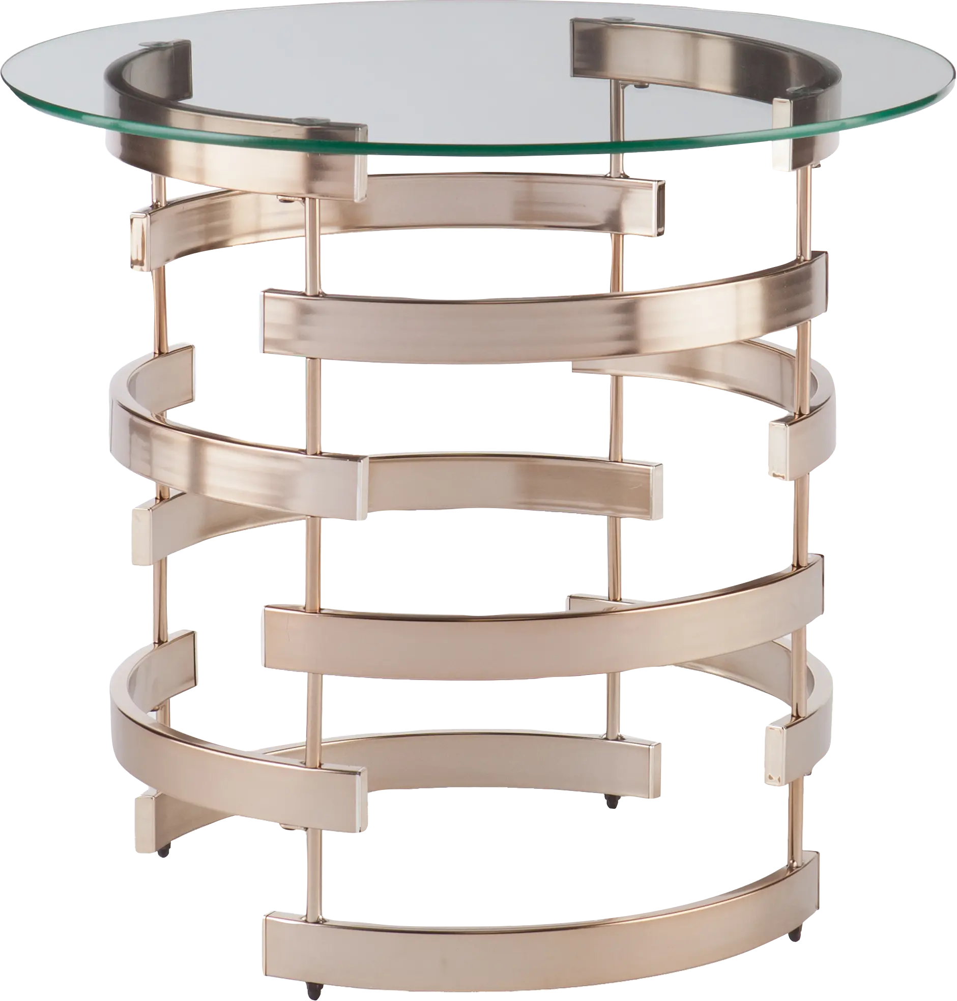 Bryden Gold End Table