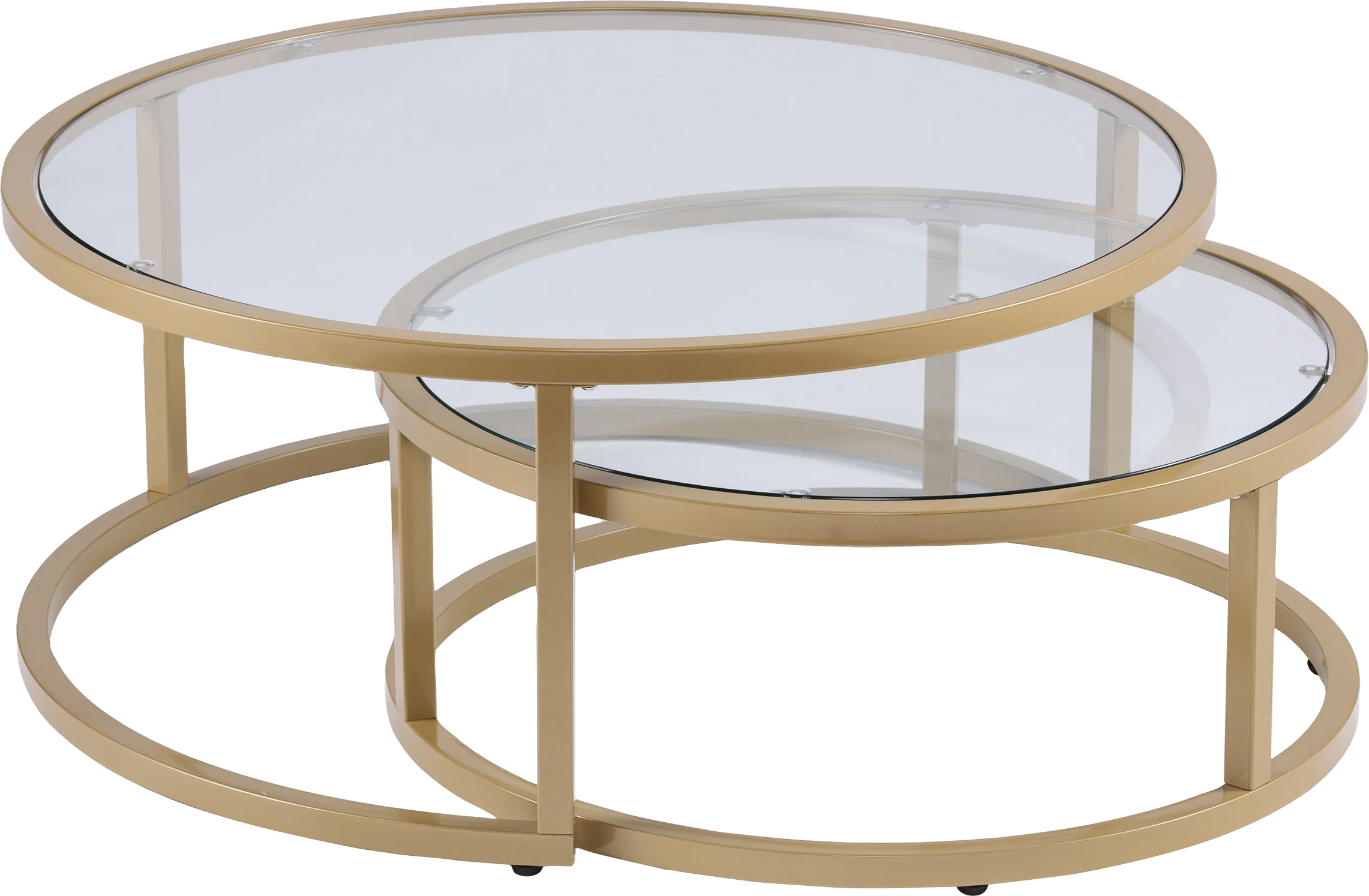 Edlie Gold Cocktail Table - Thumbnail - Image 1