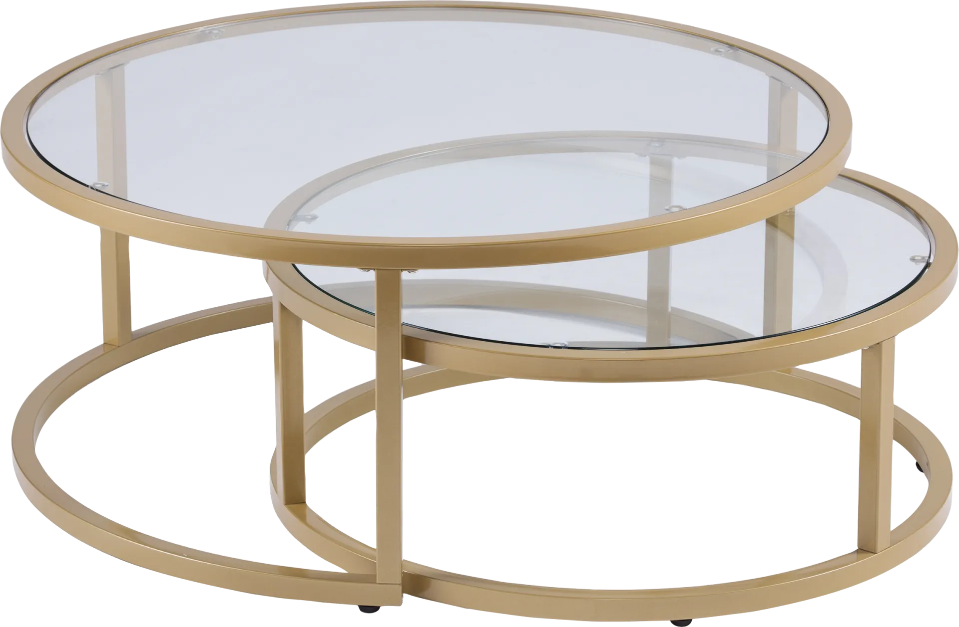 Edlie Gold Cocktail Table - Image 1