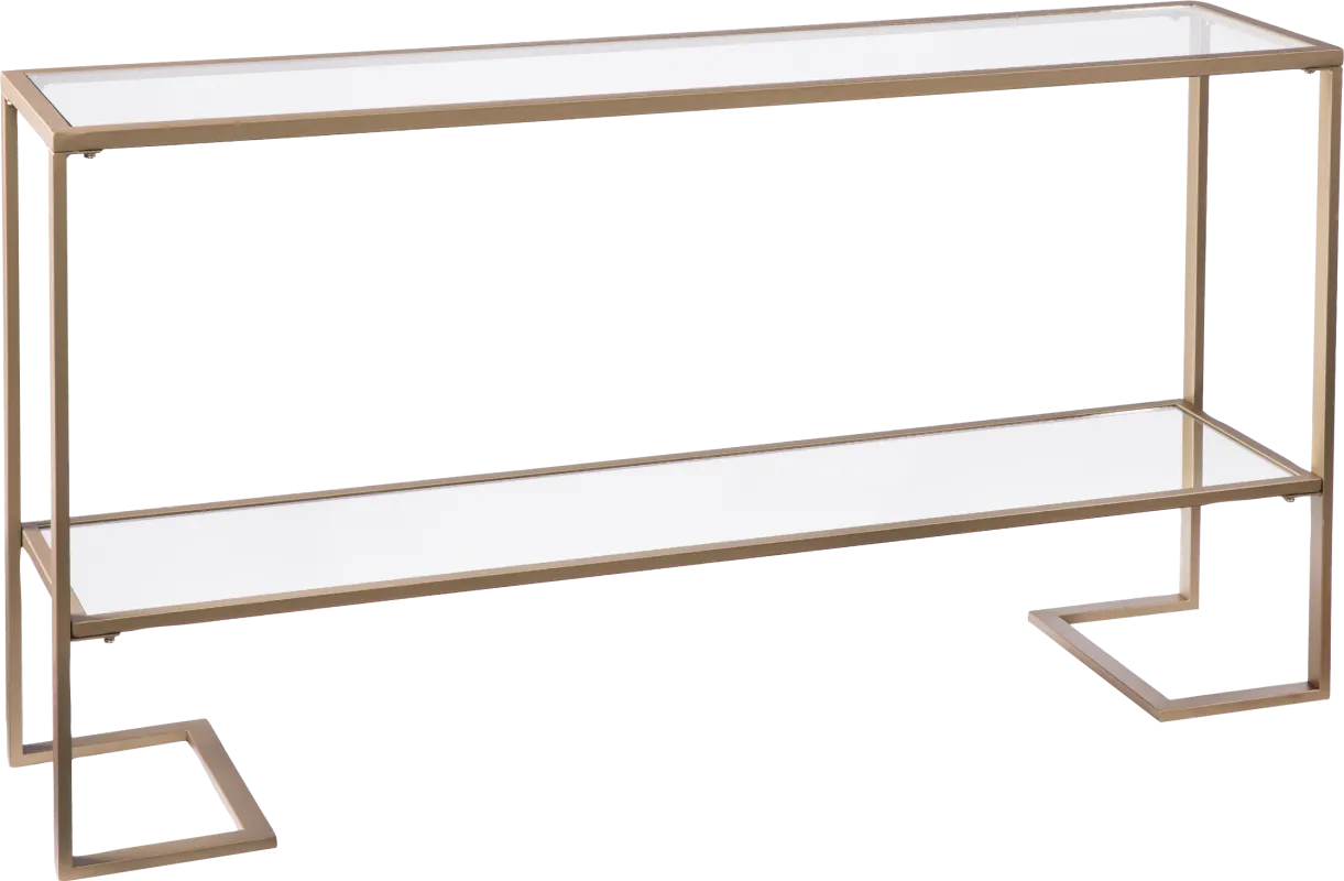 Hasse Gold Console Table