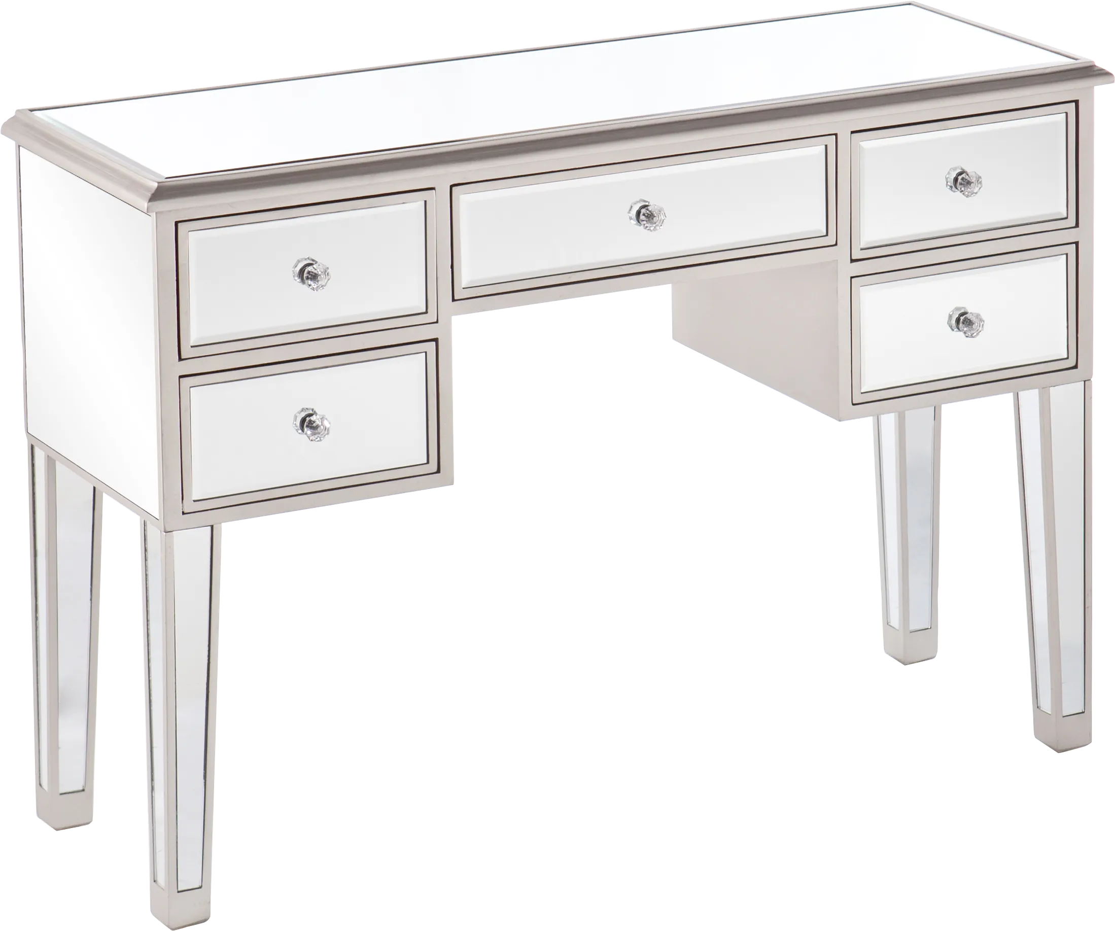 Mansur Silver Console Table