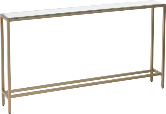 Desner Gold Large Console Table