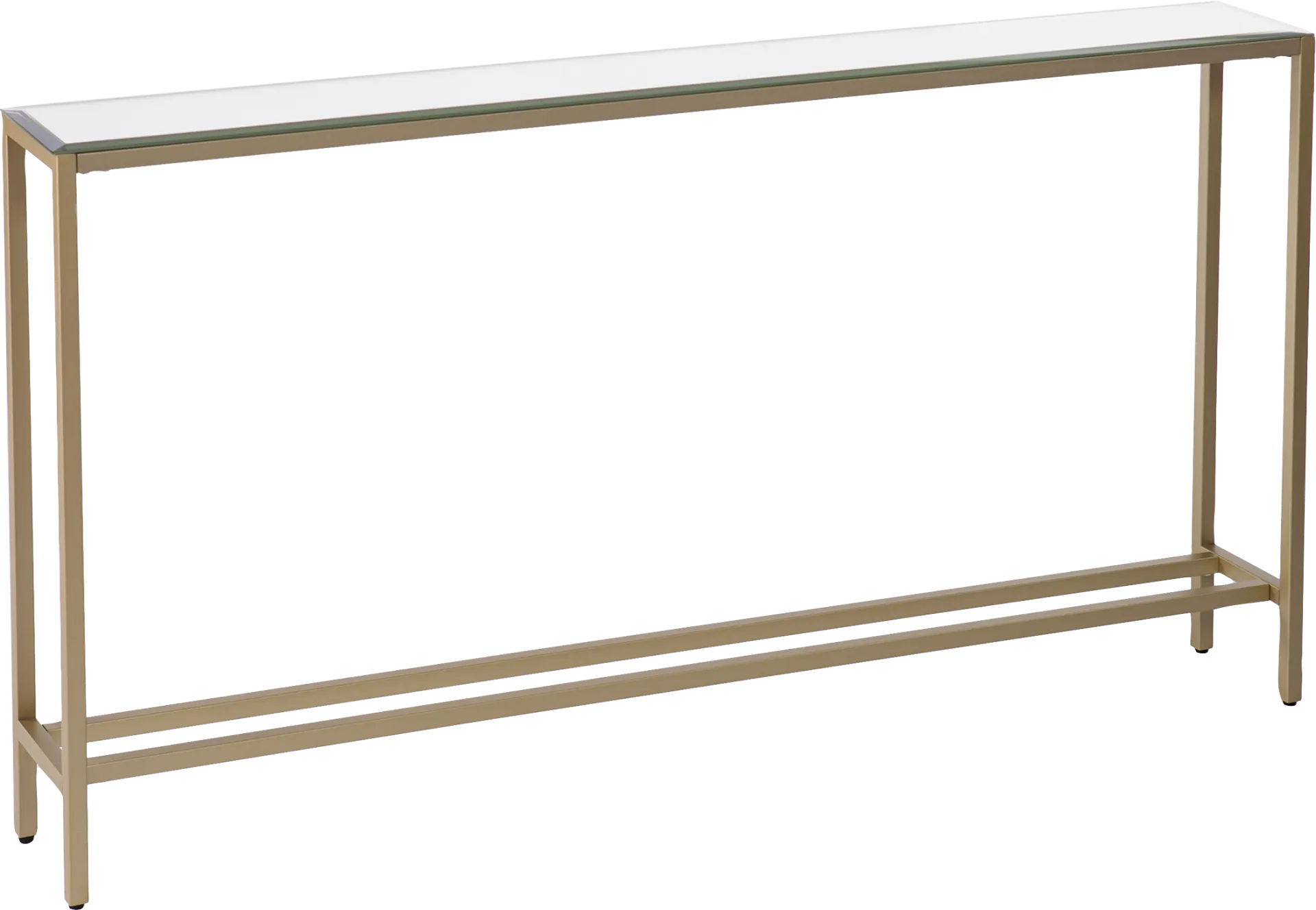 Desner Gold Large Console Table - Image 1