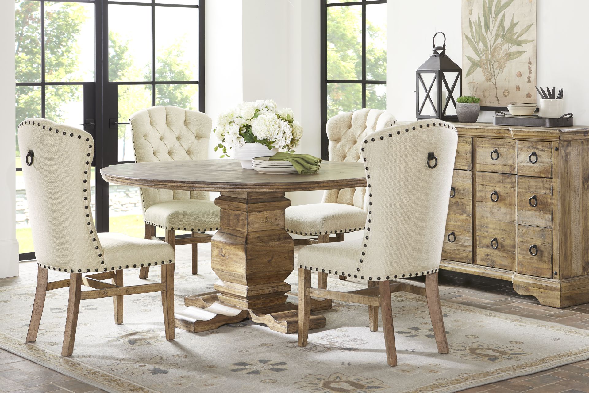 Canyon City Tan 5 Pc Dining Room - Image 1