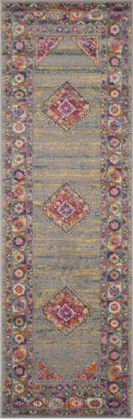 Lowell Point Gray 2'3 x 6' Rug