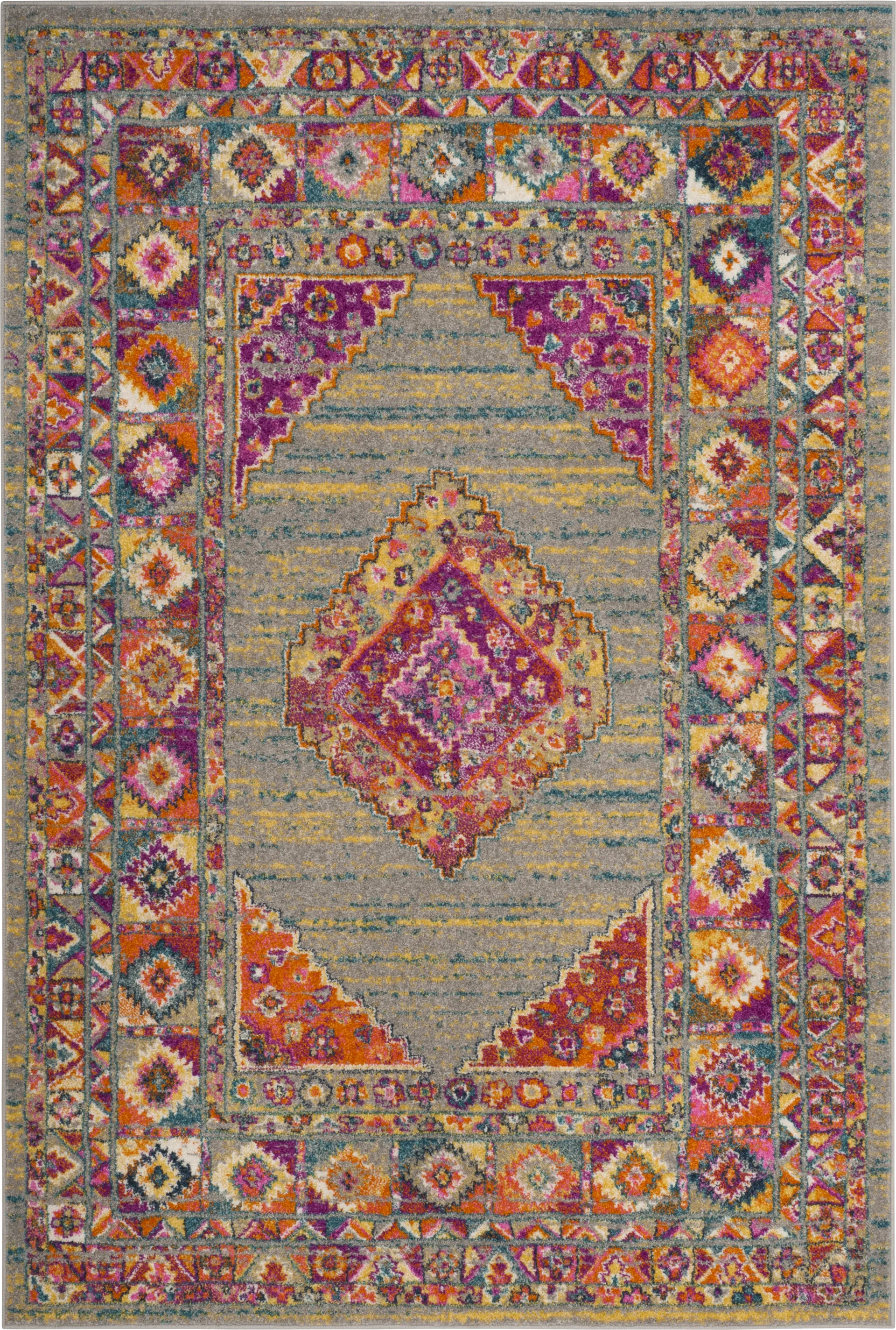 Lowell Point Gray 8' x 10' Rug - Image 1