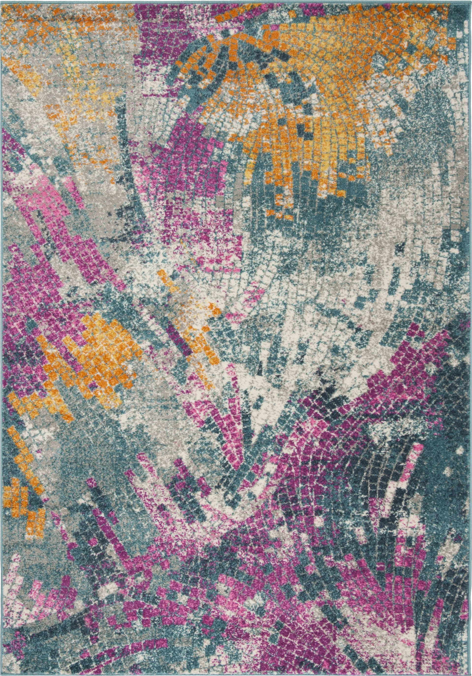 Myers Landing Blue 5'1 x 7'6 Rug - Image 1