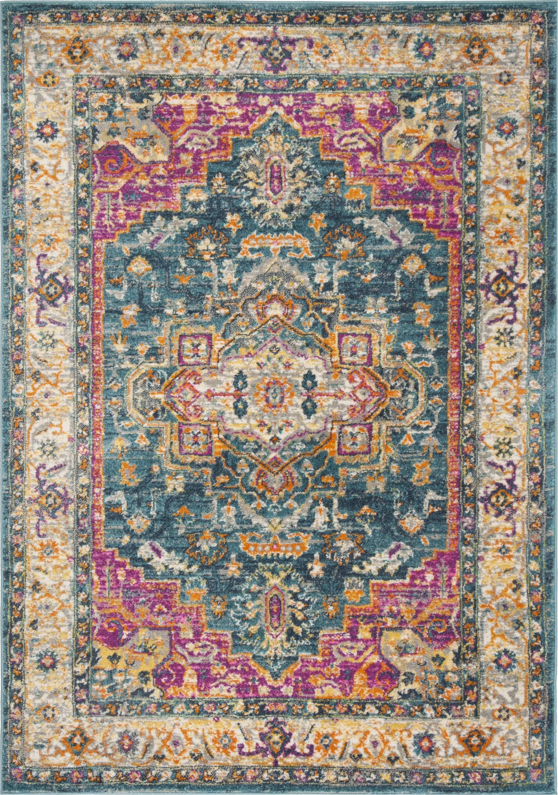 Fairview Spring Blue 4' x 6' Rug - Image 1