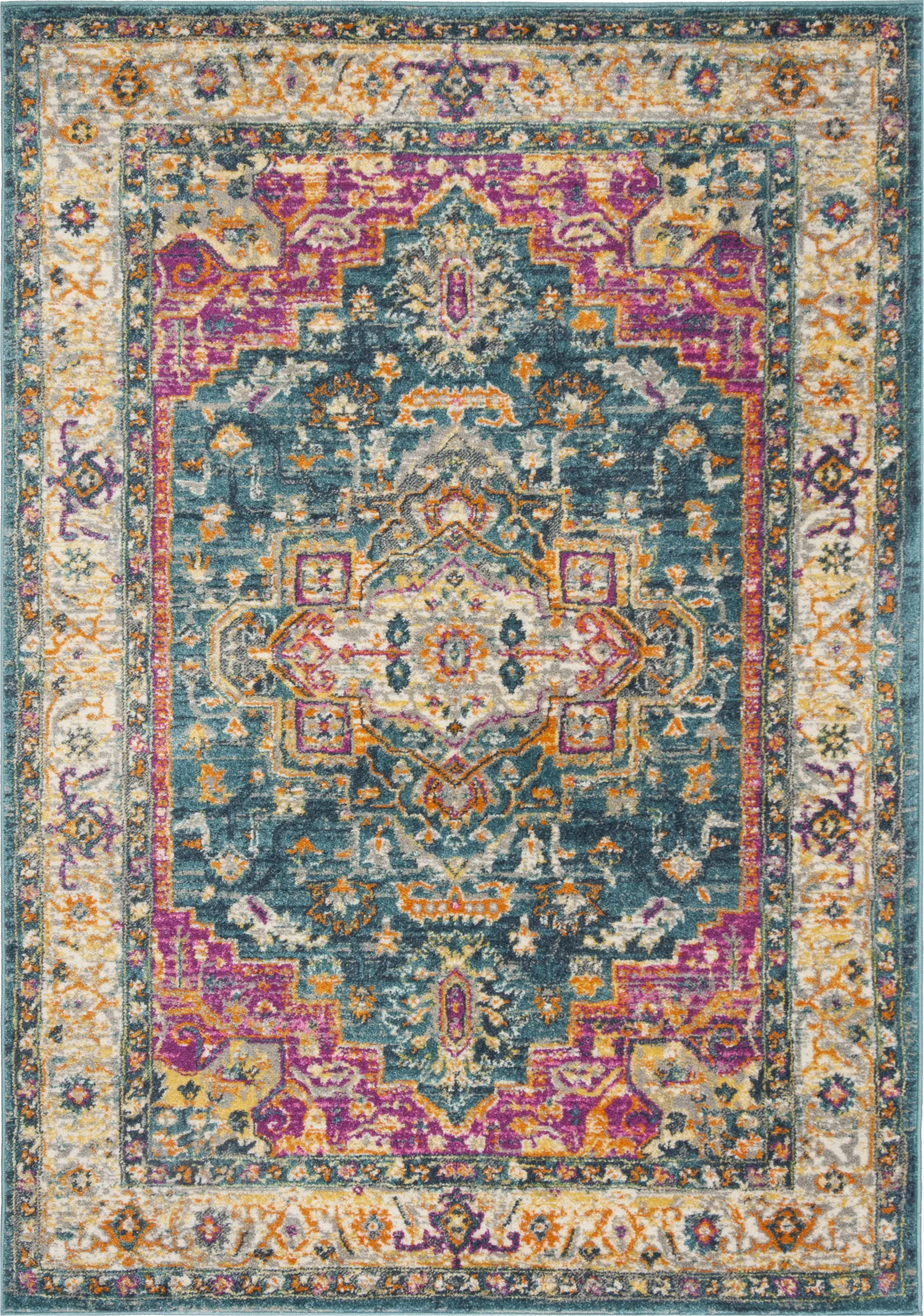Fairview Spring Blue 3' x 5' Rug