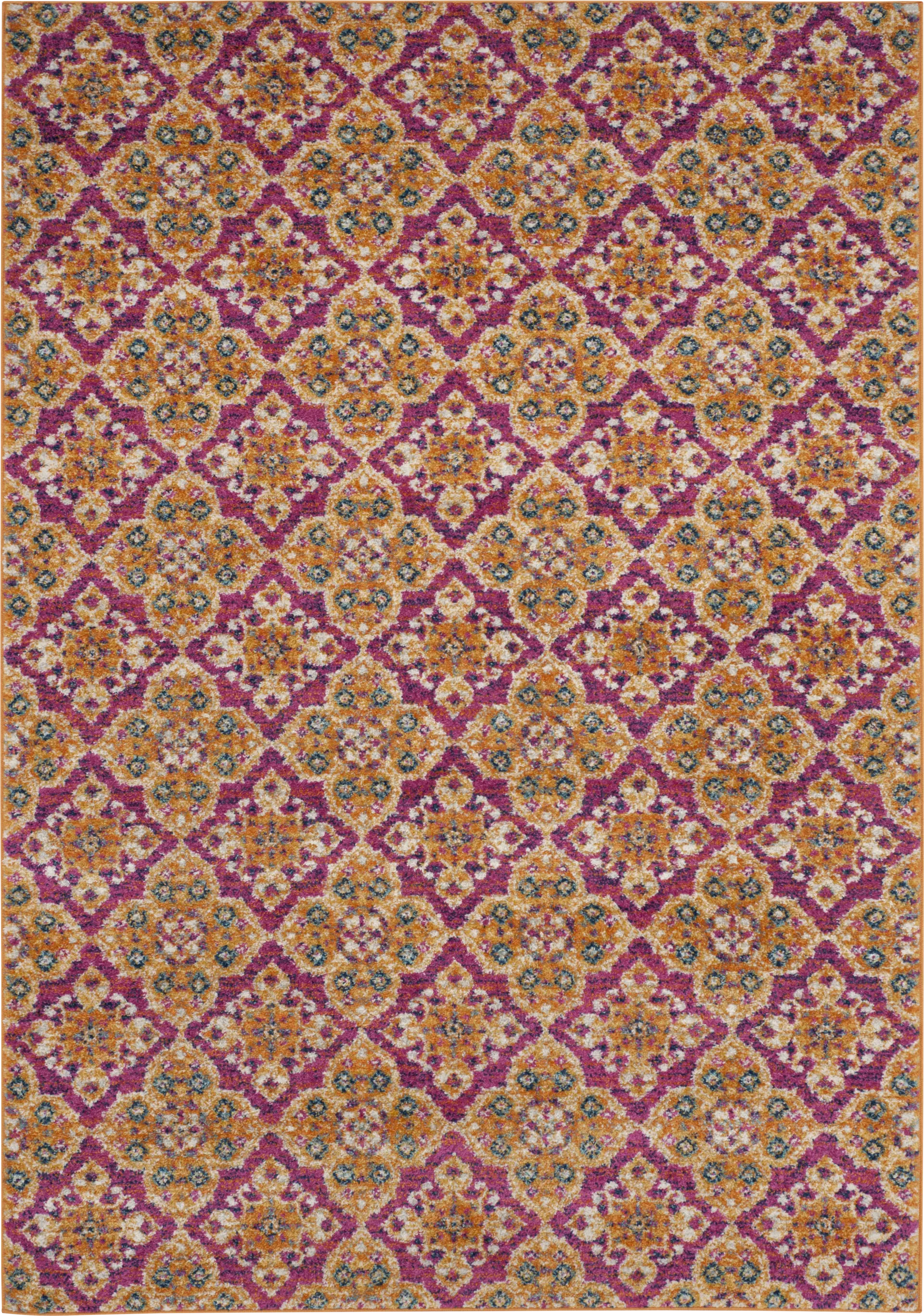 Harbor Terrace Fuchsia 3' x 5' Rug